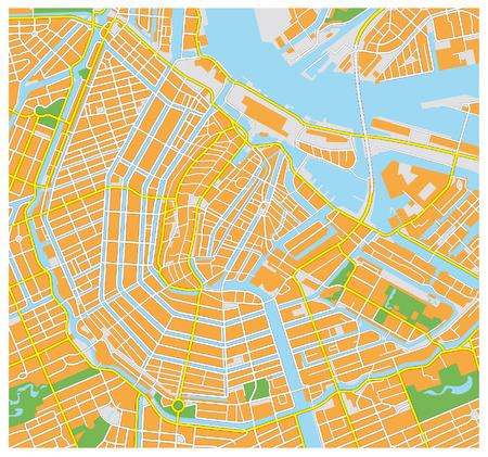 33570665 – amsterdam city map