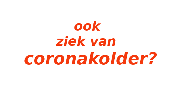 Hoe lang accepteert NL nog de Coronakolder?