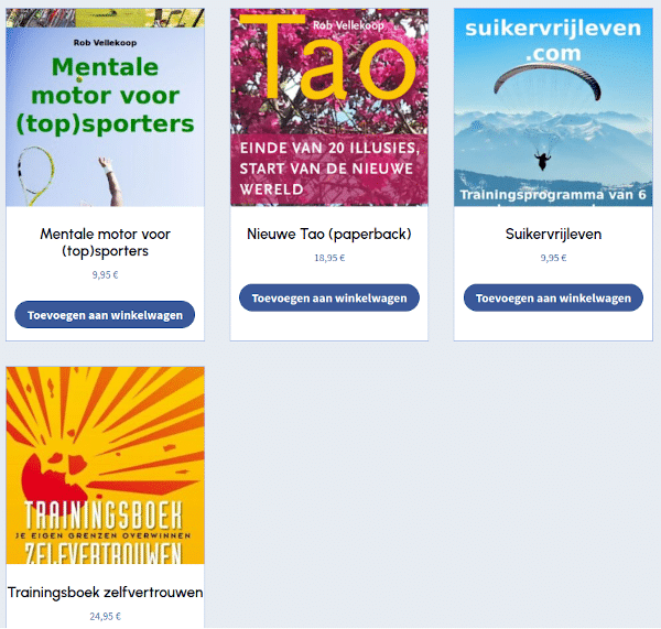 Boeken Rob Vellekoop